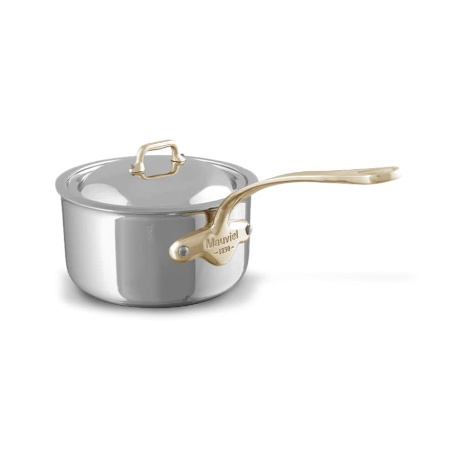 Mauviel 1830 M'COOK BZ 9-Piece Cookware Set With Bronze Handles - Mauviel USA