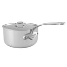 Mauviel 1830 M'URBAN 3 Sauce Pan With Lid, Cast Stainless Steel Handle, 2.6-Qt - Mauviel USA