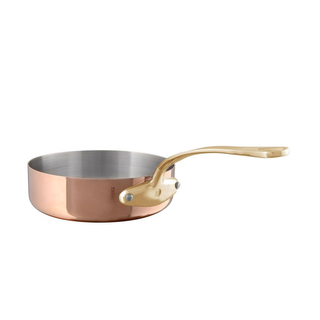 Mauviel 1830 M'HERITAGE 200 B Saute Pan With Bronze Handle - Mauviel1830