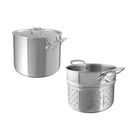 Mauviel M'COOK 5-Ply Stainless Steel 3-Piece Pasta Set - Mauviel USA