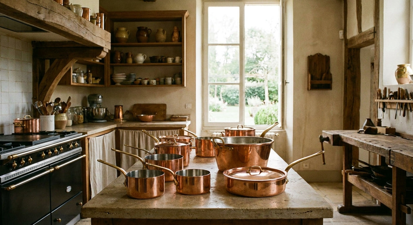 Handcrafted French Copper & Multi-Ply Cookware Glossary