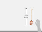 Mauviel M'PASSION Copper Ladle With Bronze Handle, 3.5-In - Mauviel USA