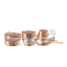Mauviel M'Heritage M200B 16-Piece Cookware Set With Bronze Handles - Mauviel1830