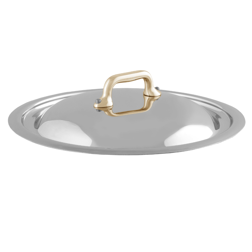 Mauviel M'COOK BZ 5-Ply Curved Lid With Bronze Handle, 6.3-In - Mauviel USA
