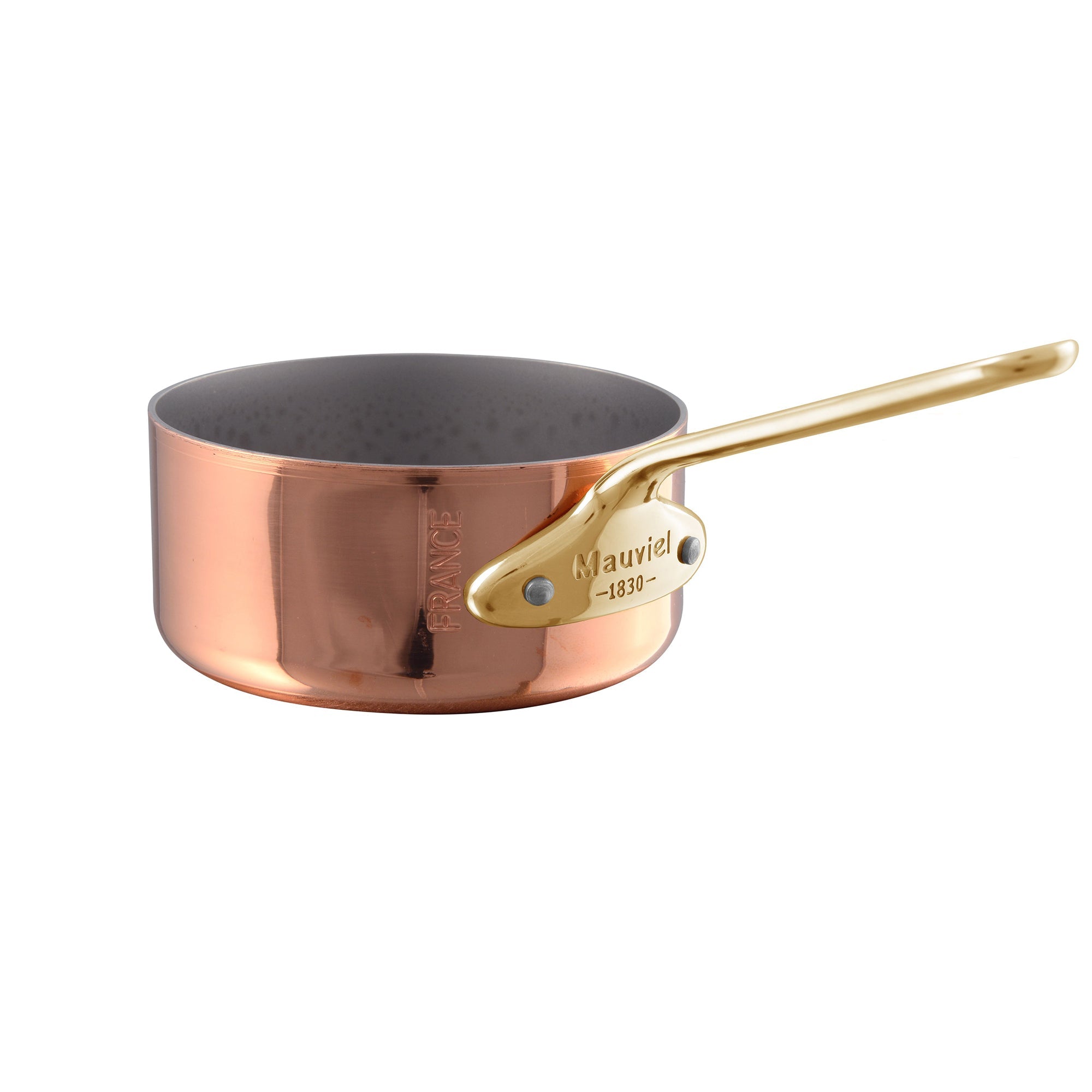 Mauviel M'MINIS Copper Saute Pan With Bronze Handle, 0.26-Quart - Mauviel1830